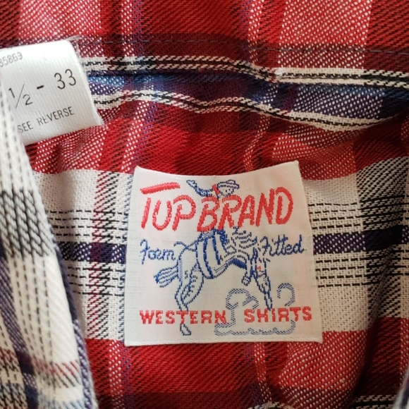 Vintage Top Brand Western Style Button Up - Picture 2 of 3